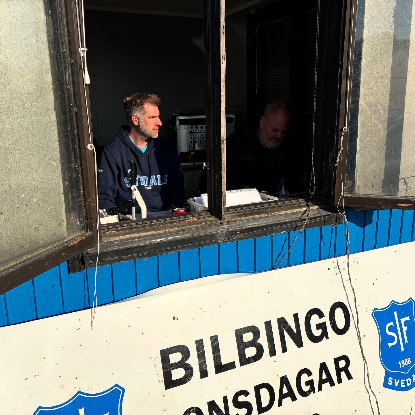 Utroparen läser upp numren